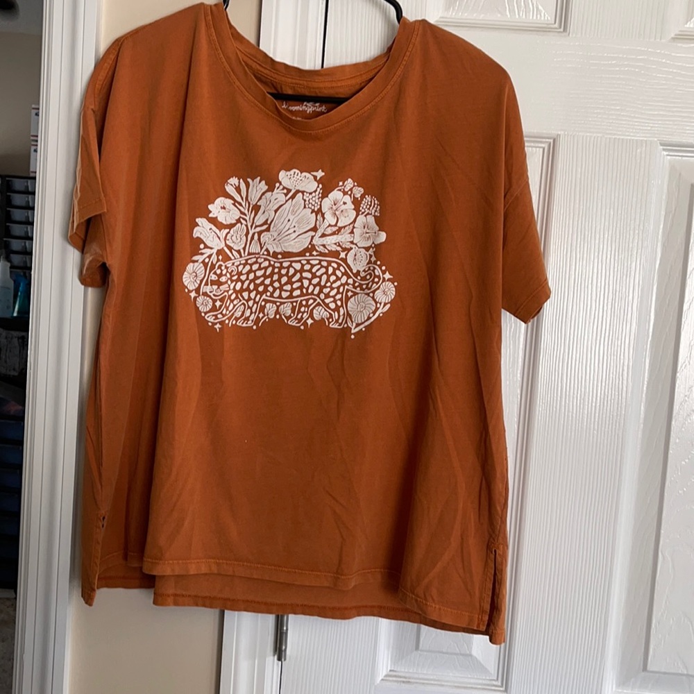 Burnt Orange Graphic Tee